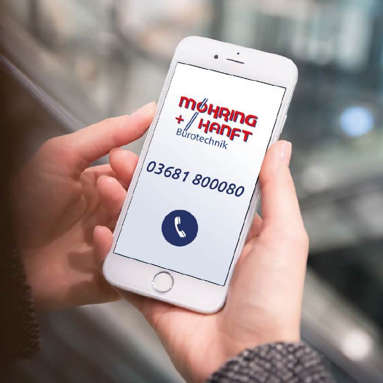 Servicetechniker beim telefonischen Kundensupport